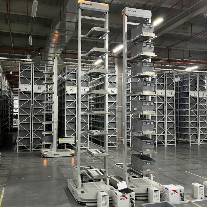 安踏集团晋江鞋服仓