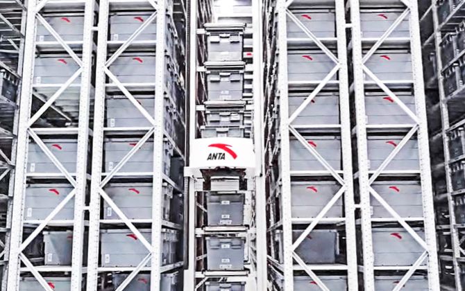 安踏X永利创新：3500平方米实现每天超12万件出库量